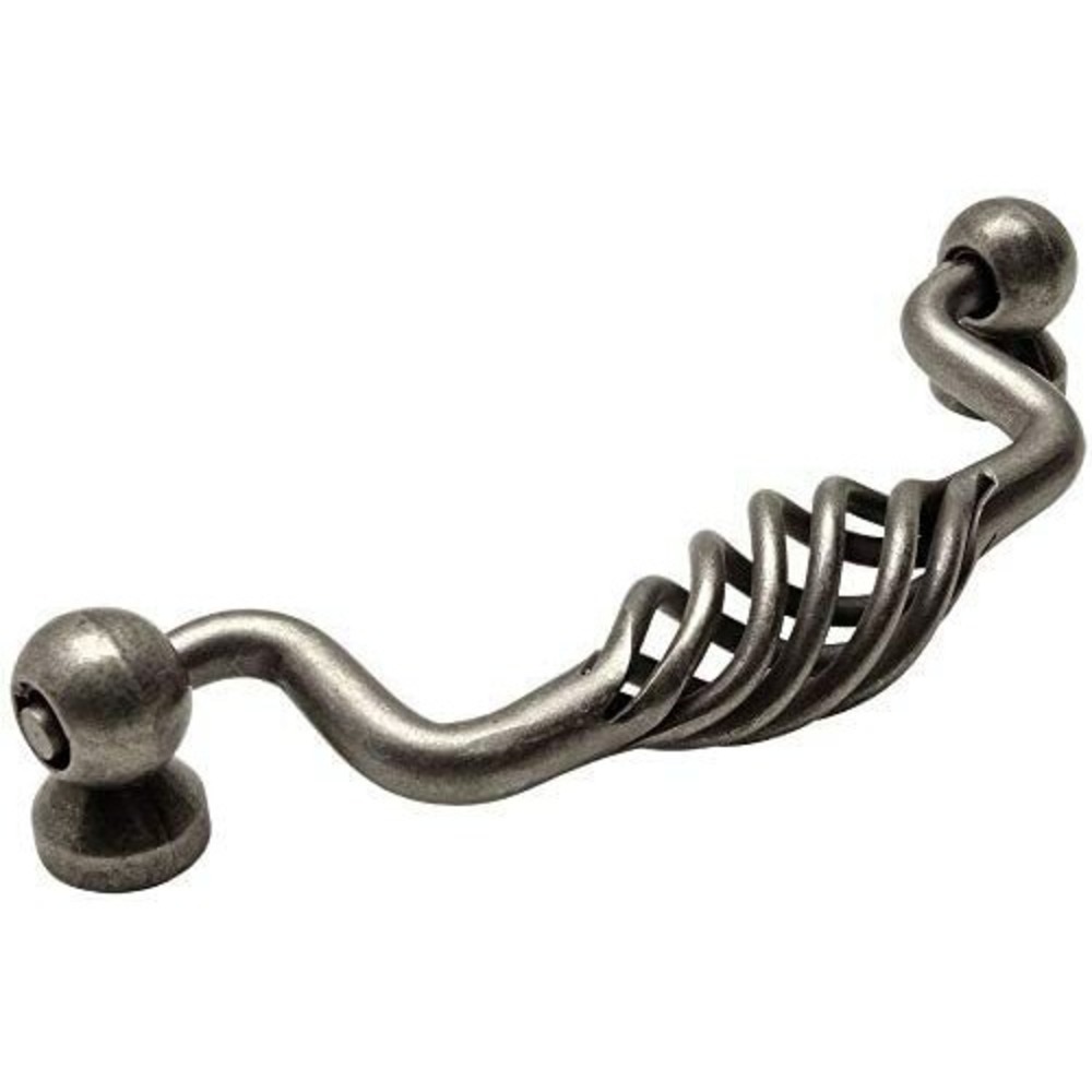 12 Cosmas Birdcage Bail Pull Home 96mm Weathered Nickel Pull Handle 9993-96WN